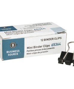 Business Source Mini Binder Clips