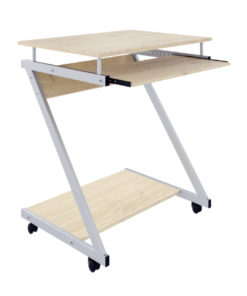 Single-level computer desk